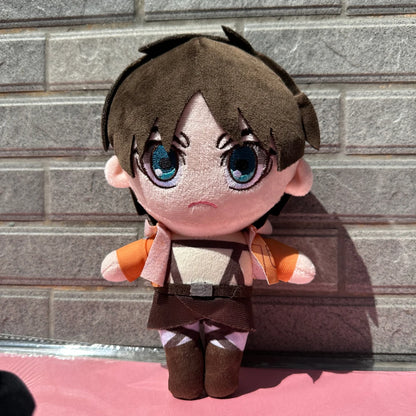 20Cm Anime Attack on Titan Plush Toys Doll Kawaii  Cute Soft Stuffed Plush Pillow Levi Eren Mikasa Stuffed Doll Gifts For Kids