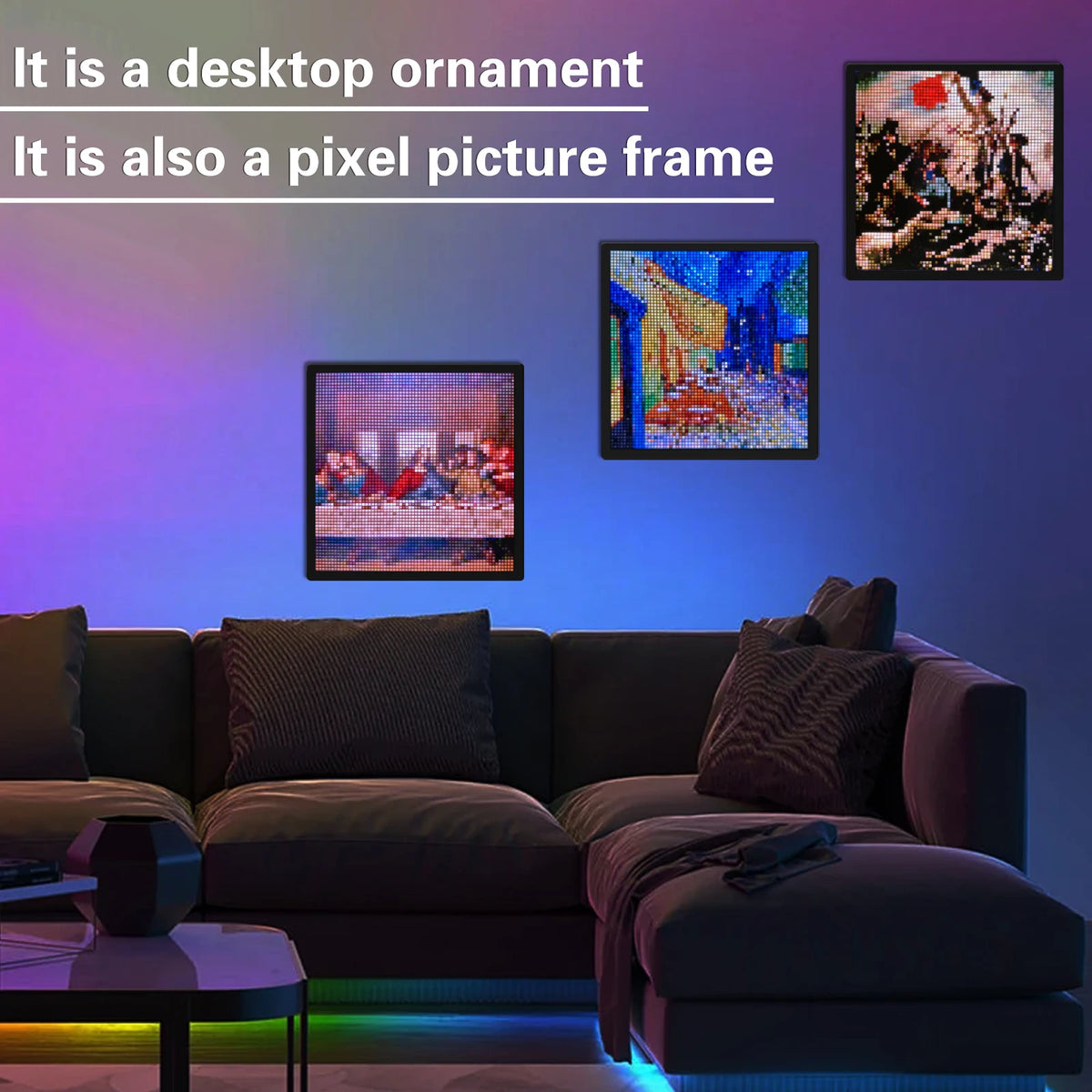 Anime Pixel LED Display