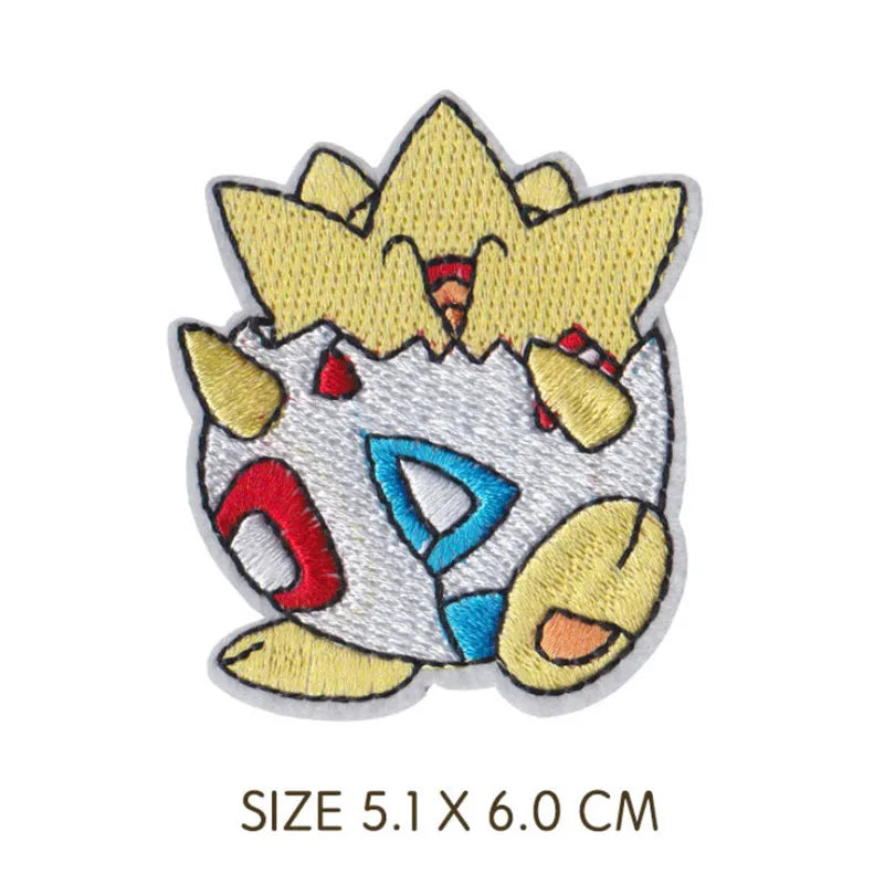 Pokemon Pikachu Embroidery Patch