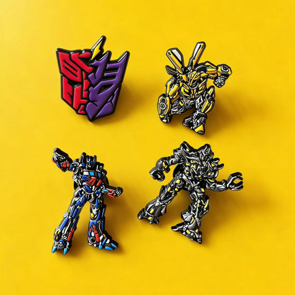 Anime Character Enamel Brooch Pin