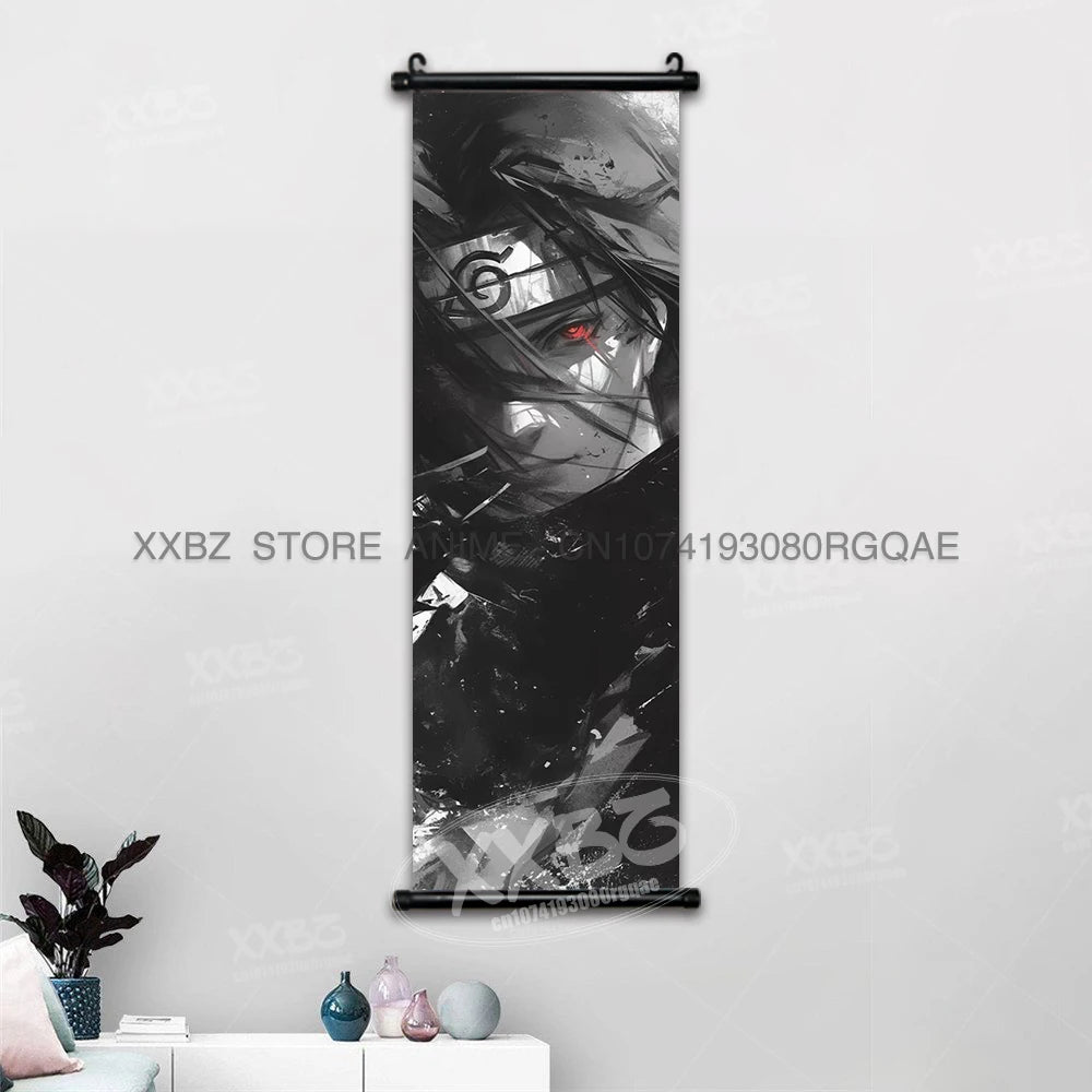 Naruto Hyuga Hinata Canvas Scroll