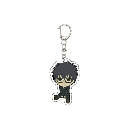 55MM Anime Fate/Grand Order Keychain Fujimaru Ritsuka Mash Kyrielight Astolfo Key Chain Acrylic Model Plate Christmas Gifts