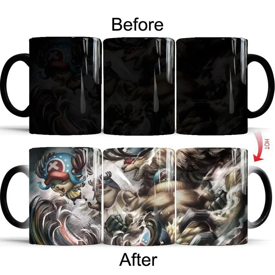 One Piece Luffy Color-Changing Mug