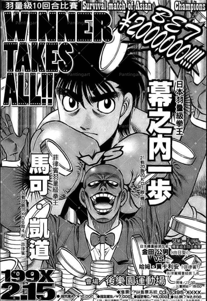 Hajime No Ippo Boxing Canvas