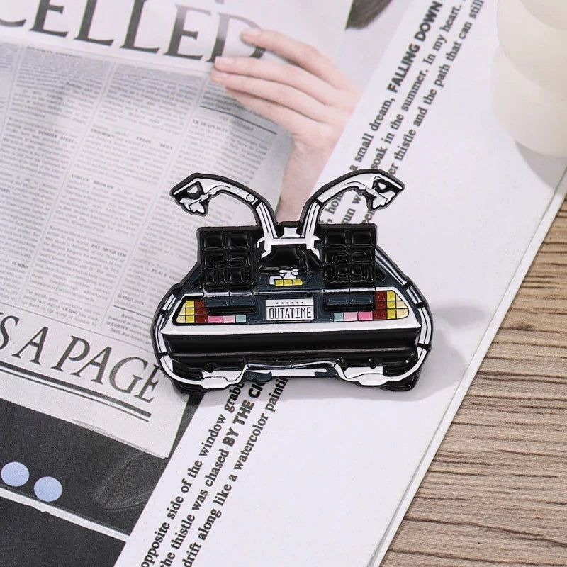 Anime Cartoon Car Enamel Pin