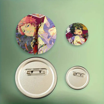 Valkyrie Shu Itsuki Mika Kagehira EnsembleStars Round Badge