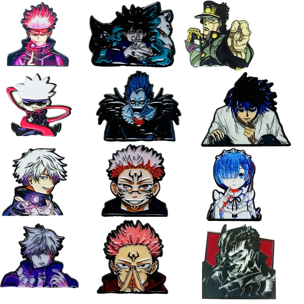 Anime Boy Enamel Pin