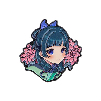 Anime Characters Kawaii Cat Enamel Pin