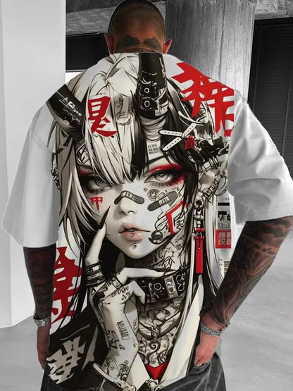 Japanese Anime Style Girl T-Shirt