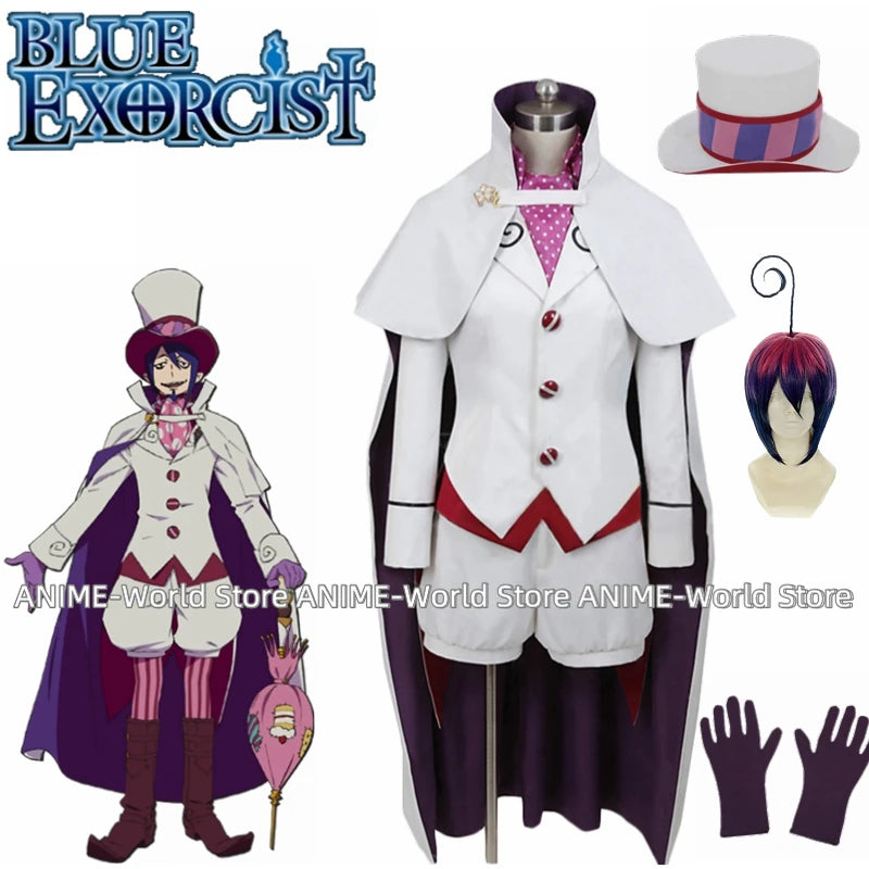 Blue Exorcist Mephisto Pheles Cosplay Costume