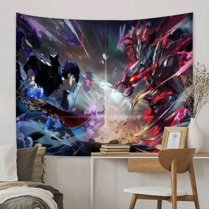 Solo Leveling Tapestry Wall Hanging