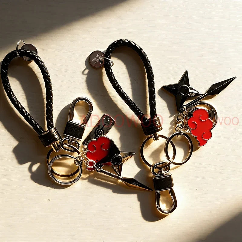 Naruto Red Cloud Keychain