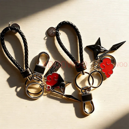 Naruto Red Cloud Keychain