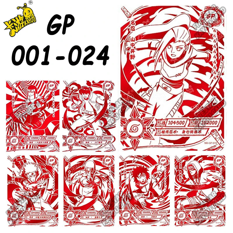 Naruto KAYOU Card Full Set Rare BP NR SE GP CP SP CR MR PR SV SLR OR AR NR UR ZR TR Cards Uzumaki Naruto Anime Collectible Card