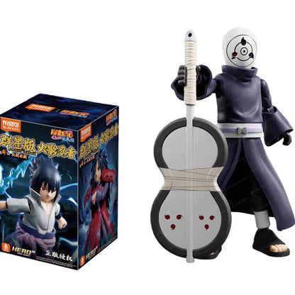 BLOKEES Building Block Man NARUTO Many Stars Edition 4nd Uchiha Sasuke Assembly Model Desktop Decoration Collect Gifts
