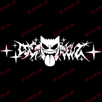 JDM Car Stickers for Cosmicwheelz Drift Stance Anime Sticker Dream Build Escape After The File Glass Decoration Vinyl Decals