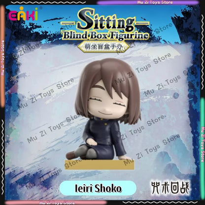Genuine EAKI Jujutsu Kaisen Figurine Blind Box PVC Anime Action Figure Gojo Satoru Geto Suguru Fushiguro Toji Toy Gift