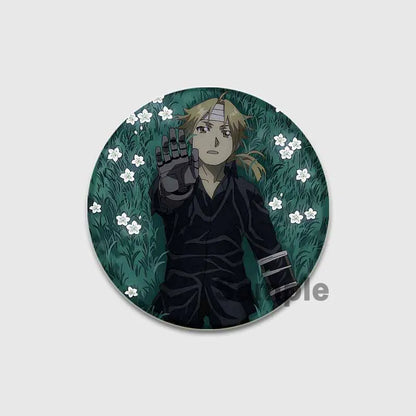 Fullmetal Alchemist Enamel Brooch – Handmade Pin