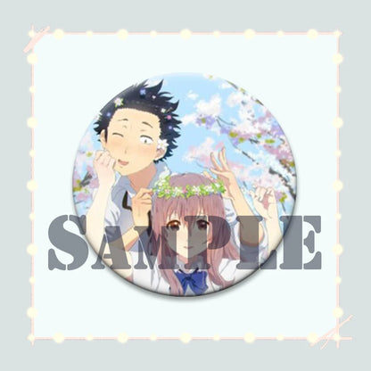 A Silent Voice Ishida Shouya Button Pin