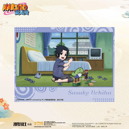 Brdwn Naruto Uchiha Sasuke Hyuga Hinata Haruno Sakura China Official Authorization Cosplay Childhood Series Photographic Paper