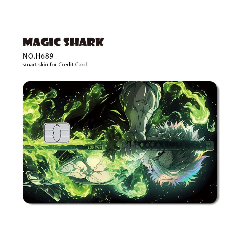 Demon Slayer Shinny Holographic Card Skin