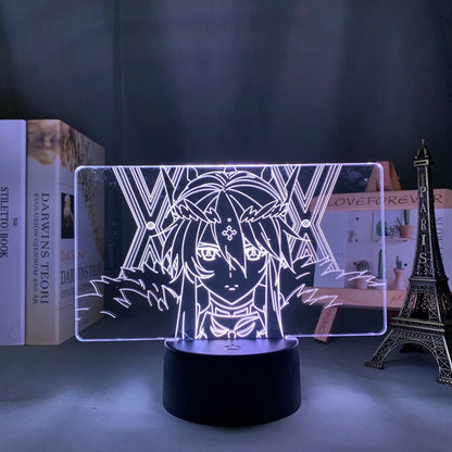 Anime 3d Light Fate Stay Night Saber for Bedroom Decor