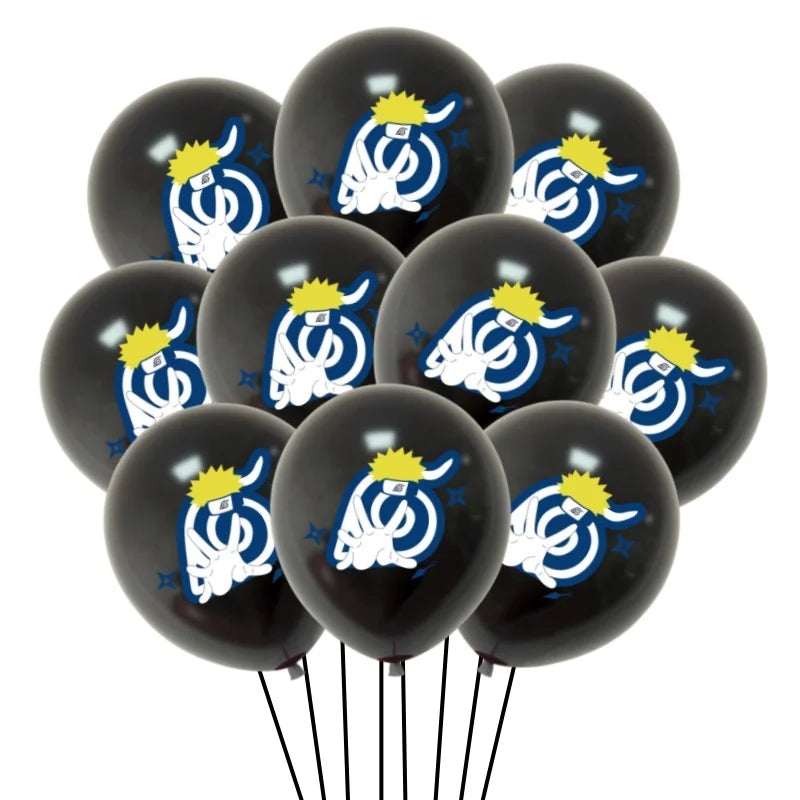 Naruto Latex Balloons Set