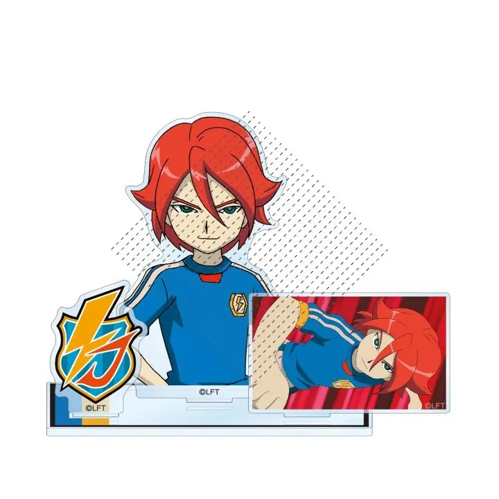 Game INAZUMA ELEVEN 11 Acrylic Stand Doll Anime Endo Mamoru Asuto Inamori Ryohei Haizaki Figure Model Plate Cosplay Toy Gift