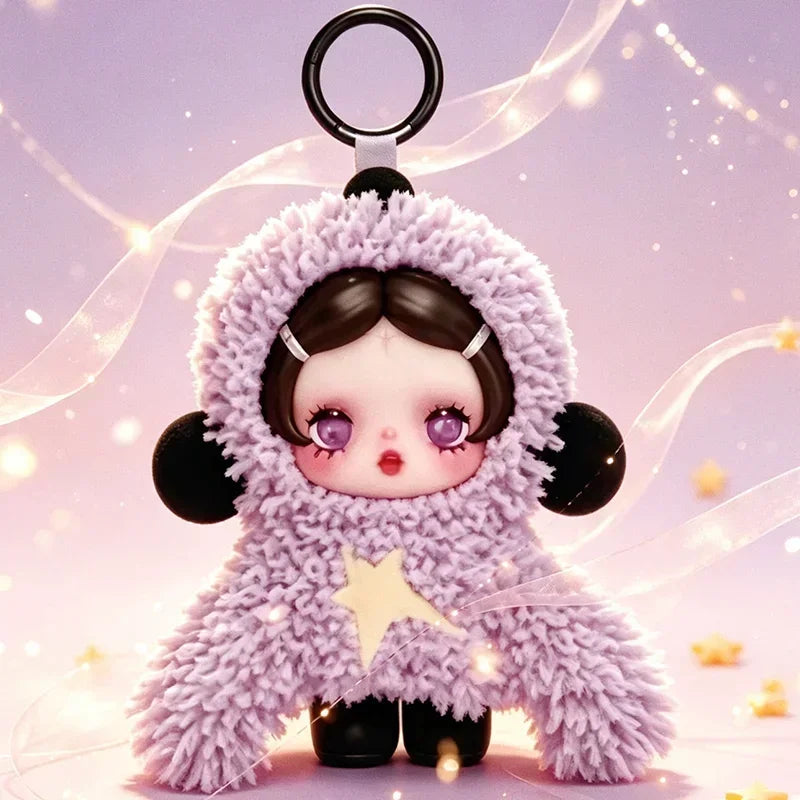 POP MART SKULLPANDA off Mode Series Plush Doll Pendant Blind Box Mystery Toy Cute Action Figure Model Gift