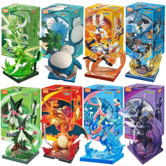 Pokemon Figure Charizard Ceruledge Greninja Meowscarada Action Figure Model Ornamental Decoration Collect Toys Christmas Gift