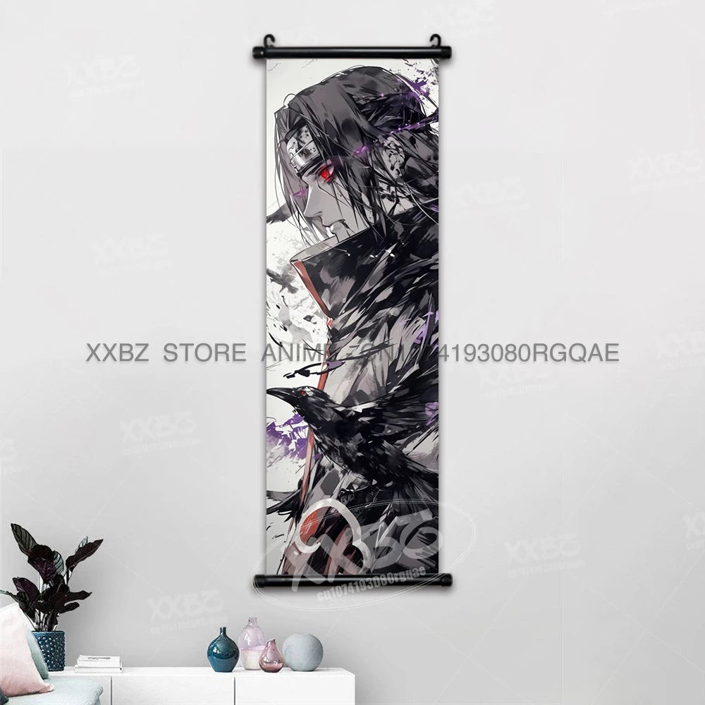 Naruto Hyuga Hinata Canvas Scroll