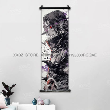 Naruto Hyuga Hinata Canvas Scroll