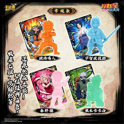 KAYOU Naruto Uzumaki Naruto Namikaze Minato Uchiha Sasuke Haruno Sakura Action Figure Model Toy Surprise Blind Box Birthday Gift