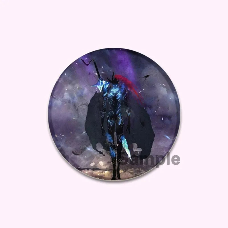 Solo Leveling Cheng Xiaoyu Button Pin