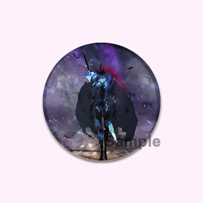 Solo Leveling Cheng Xiaoyu Button Pin