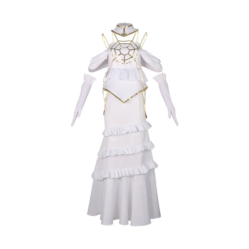 Overlord Albedo White Dress Anime Character Cosplay Costume