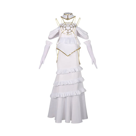 Overlord Albedo White Dress Anime Character Cosplay Costume