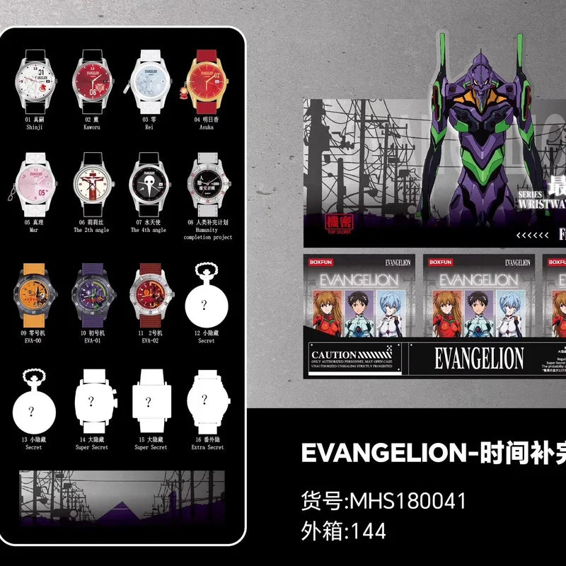 Neon Genesis Evangelion Time Repair Plan Blind Box