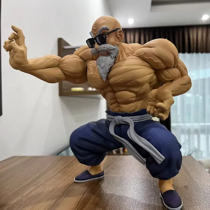 9.5cm Dragon Ball Mini Figure Goku Kame Sennin Anime  Figurine Muscle Master Roshi Model Toy GK Statue Toys Birthday Gifts Kids