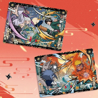KAYOU Authentic NARUTO Card Soldier Chapter 9 Uchiha Sasuke Tsunade Orochimaru Anime Cartoon Game Collection Peripheral Gifts