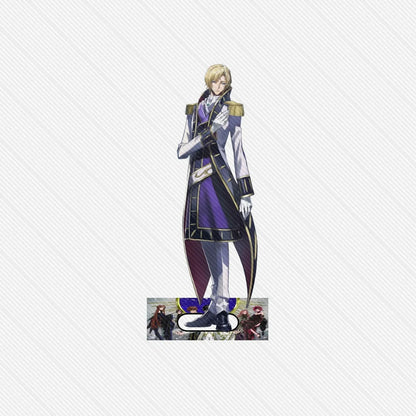 15cm Anime Lelouch Lamperouge Acrylic Keychain Characteristic Characters Ornament Accessories Goods Collection Christmas Gifts