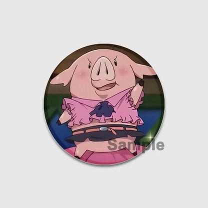 The Seven Deadly Sins Badge Brooch