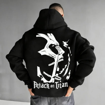 Attack on Titan Hoodie Sweatshirt Men Women Anime Graphic Jacket Casual Streetwear Cosplay Fashion Cotton Pullover winter new