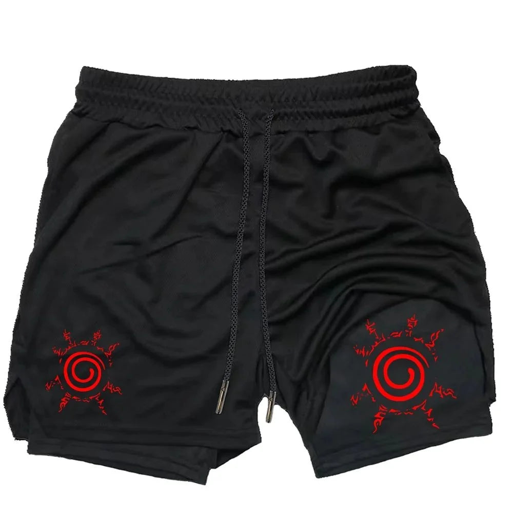 Naruto Uzumaki Running Shorts