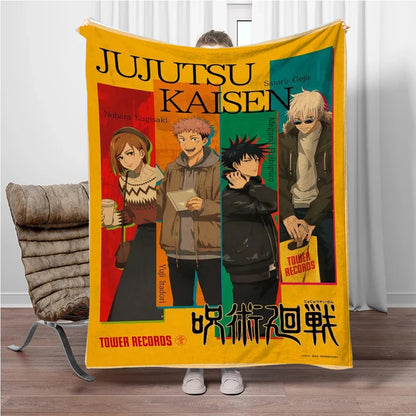 Jujutsu Kaisen Flannel Blanket