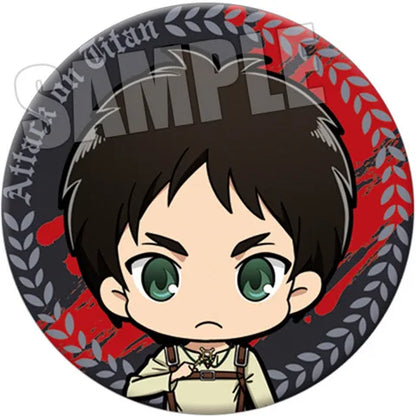 Attack on Titan Q Version Anime Badge Annie Leonhardt Reiner Braun Historia Reiss Character Pin Button 12 Styles Collection