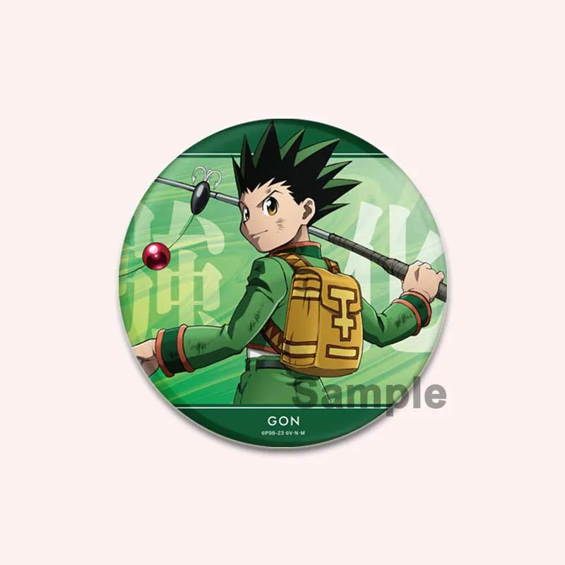 Hunter X Hunter Gon Brooches