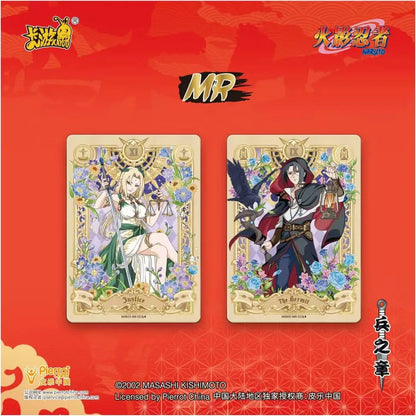 KAYOU Naruto Card Soldier Chapter 9th Generation CR Uzumaki Naruto Sasuke Collection Card Full Box Blind Box