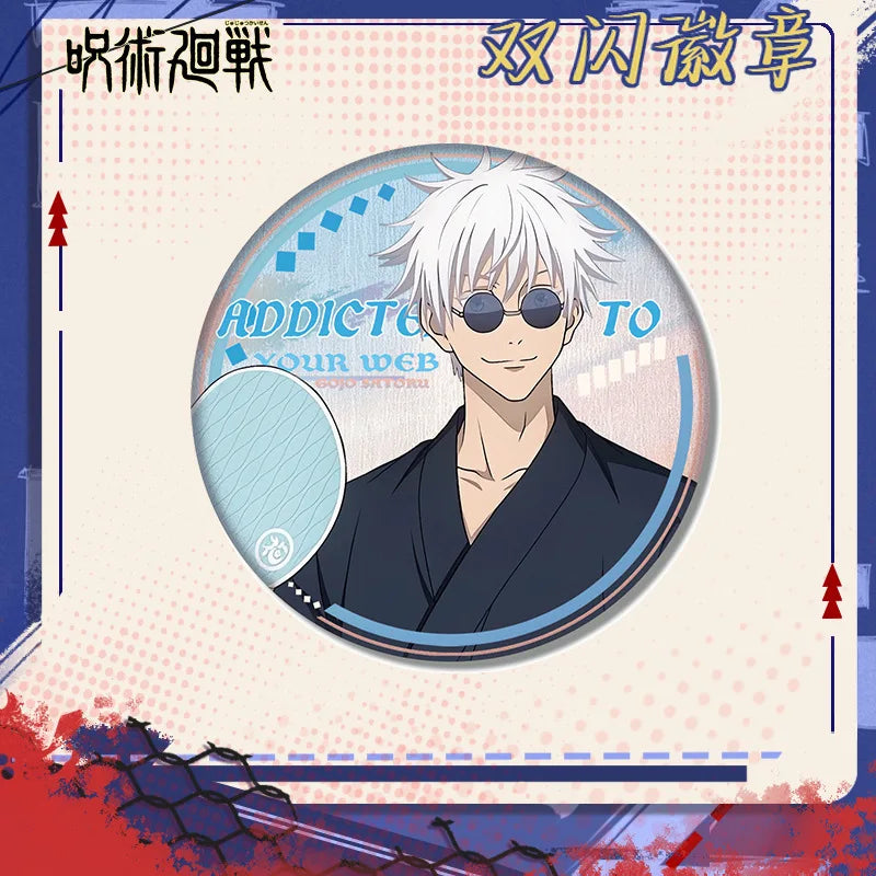 Jujutsu Kaisen Gojo Geto Badge