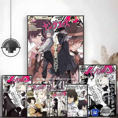 Bungo Stray Dogs Vintage Poster